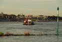 LKW faehrt in den Rhein Langel Hitdorf Faehre P230